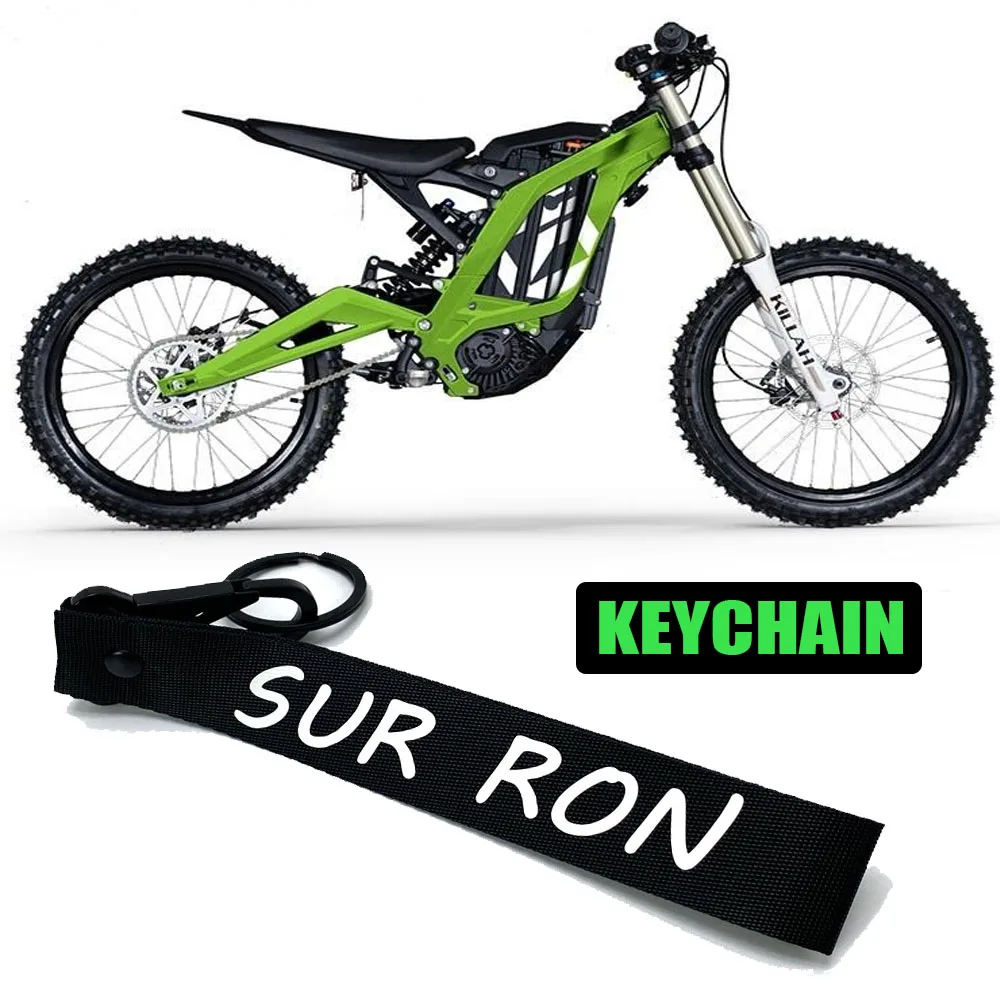 

Motorcycle Embroidery Badge Keyring Keychain For SURRON Light Bee & Light Bee X&S