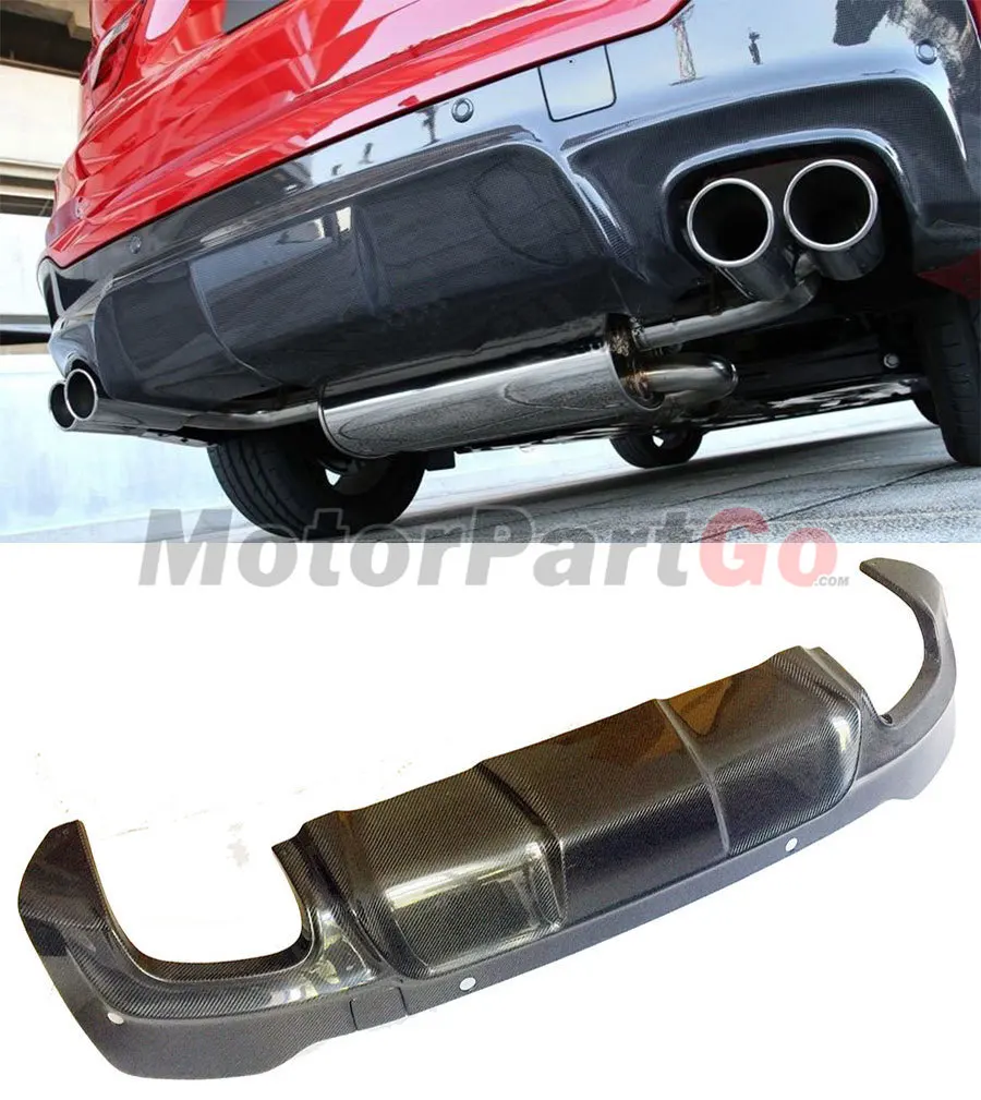 

3D style Real carbon fiber rear diffuser for BMW X4 F26 M-Sport model 14UP B390