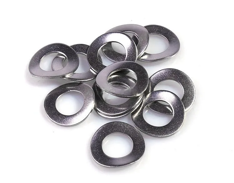 304 Нержавеющая сталь изогнутые волнистые шайбы эластичный пружинная шайба GB955 M3