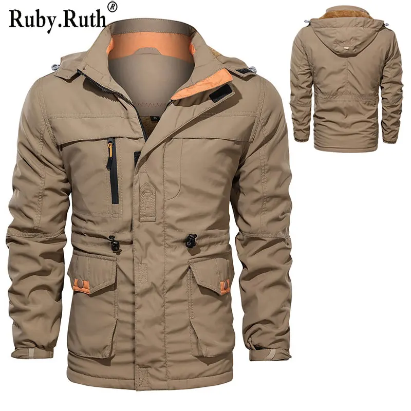 Мужская ветровка в стиле милитари армейская тактическая с капюшоном верхняя