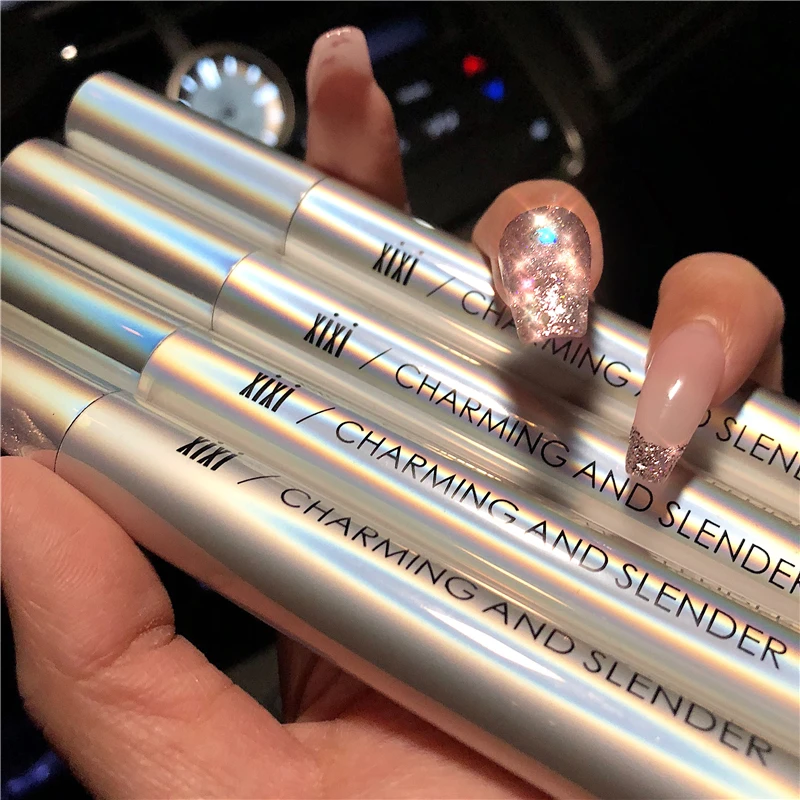 

XIXI 8 Colors Mascara Waterproof Long-Lasting Curling Lengthening Eye Makeup White Purple Pink Colorful Mascara Women Eye Makeup