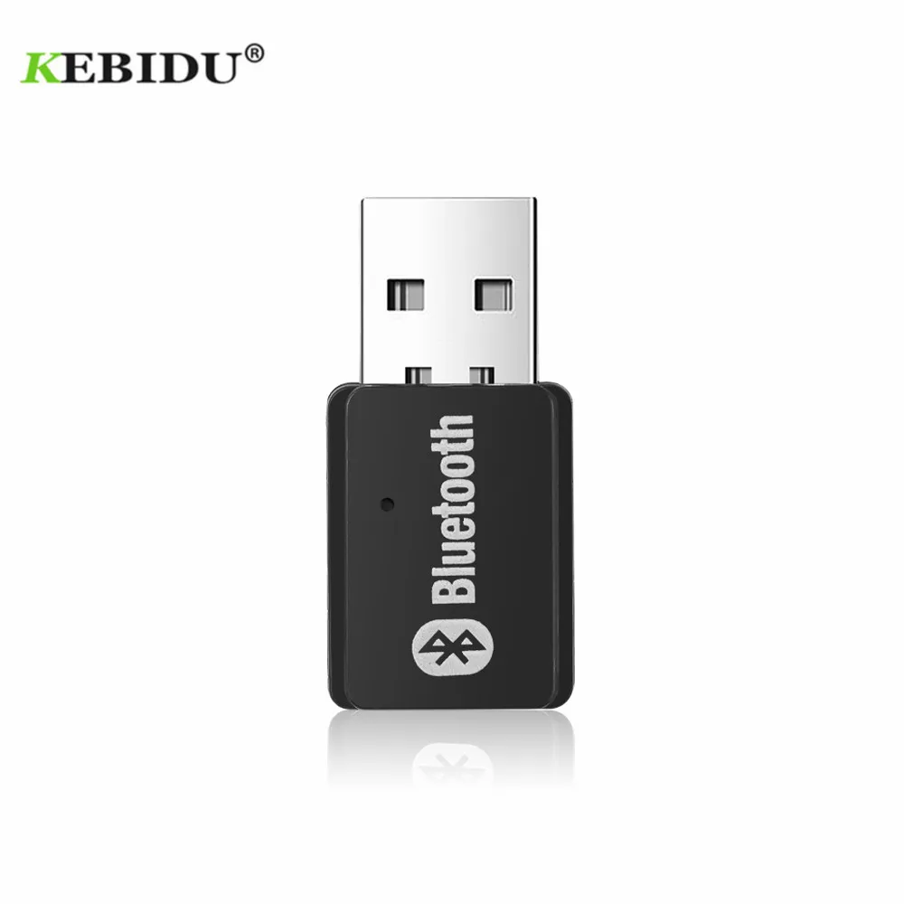 KEBIDU Bluetooth 5,0 аудио передатчик стерео музыка для компьютера мини USB Bluetooth передатчик беспроводной адаптер