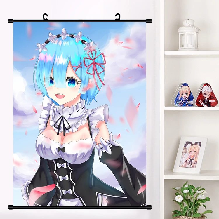 Аниме Re: zero kara hajimeru isekai seikatsu Beatrice Emilia настенный плакат коллекция домашнего декора