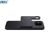 021 new arrivals 15w fast 3 in 1 n51 earphone watch cellphone wireless charger for mobile phones