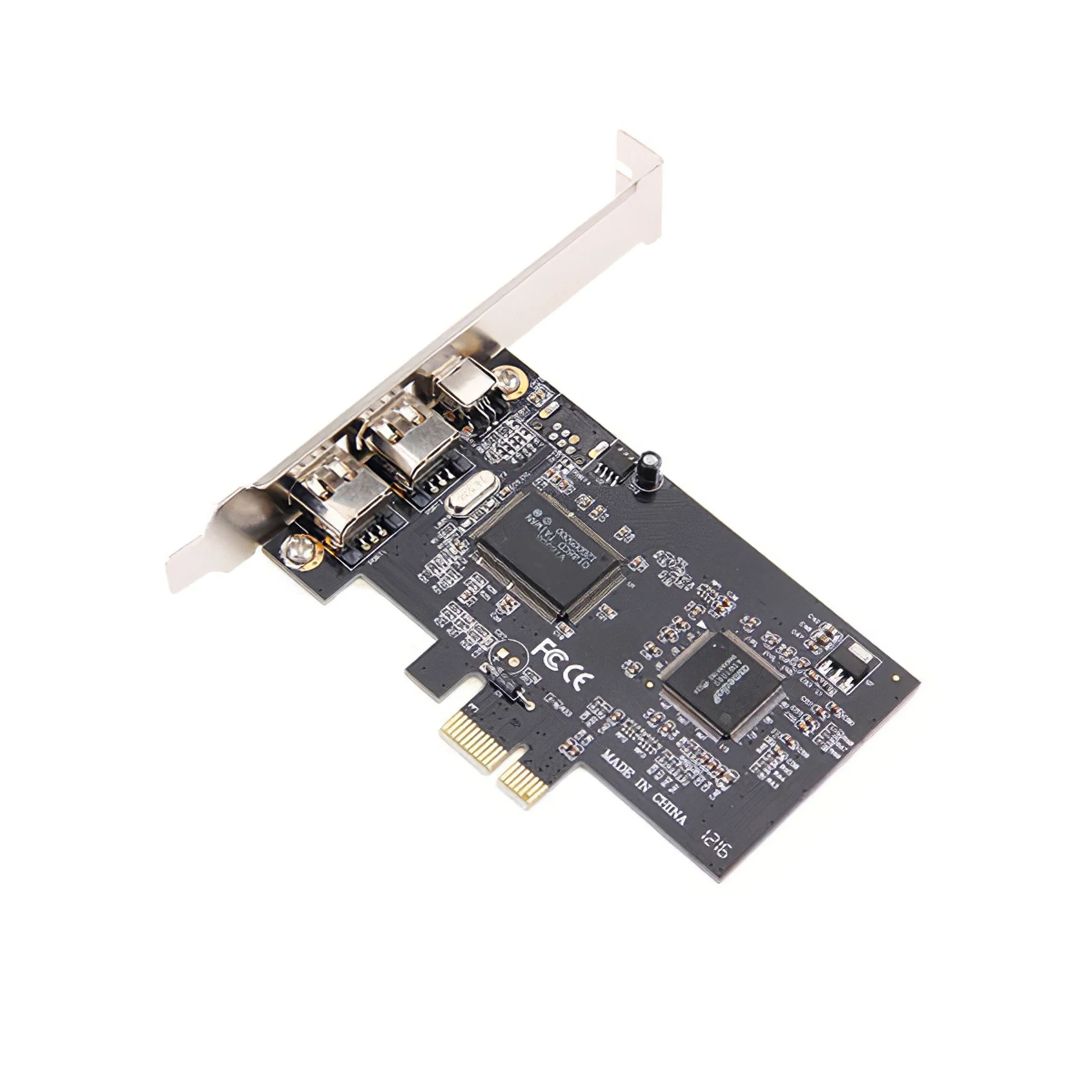плата контроллера pci express pci e x1 на 3 по