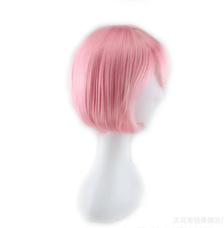 Парик унисекс с прямыми волосами для косплея защитой от царапин разных видов