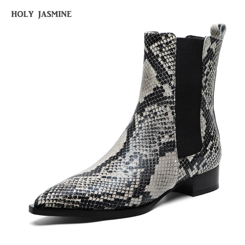 Женская обувь Новое поступление 2019 года серпантинные сапоги пикантные женские