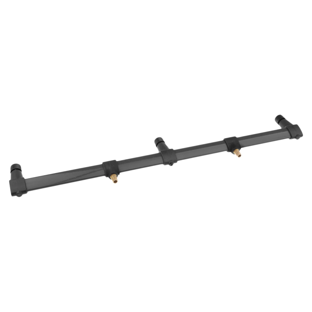 3 Rods Steel Buzz Bar 20'' Lightweight, M3/8 Standard Thread for Bite Alarm