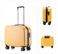 20 inch rolling luggage suitcase trolley travel trolley women spinner suitcase rolling luggage bag on wheels travel baggage bag