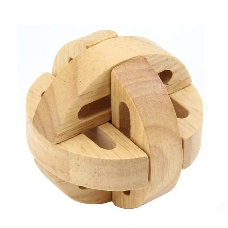 Детские игрушки Swiss Cube деревянные 3d пазл также для взрослых Kong Ming Lock хороший