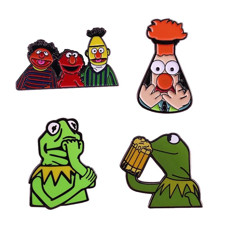 Булавка для демонстрации Muppet беспомощник доктор Honeydew бейсер Берта Эрни это