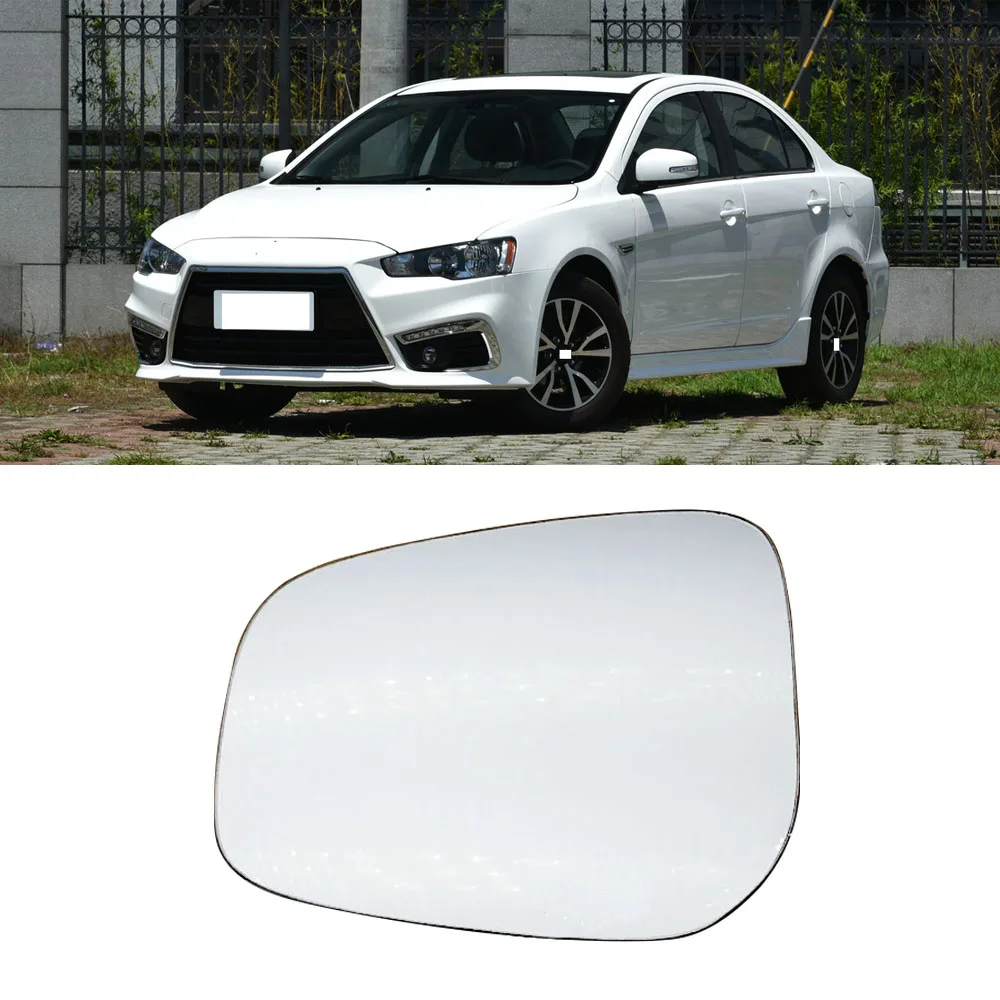 CAPQX для Mitsubishi Lancer-ex 2013-2016 с нагревом или без зеркало заднего вида стекло белые