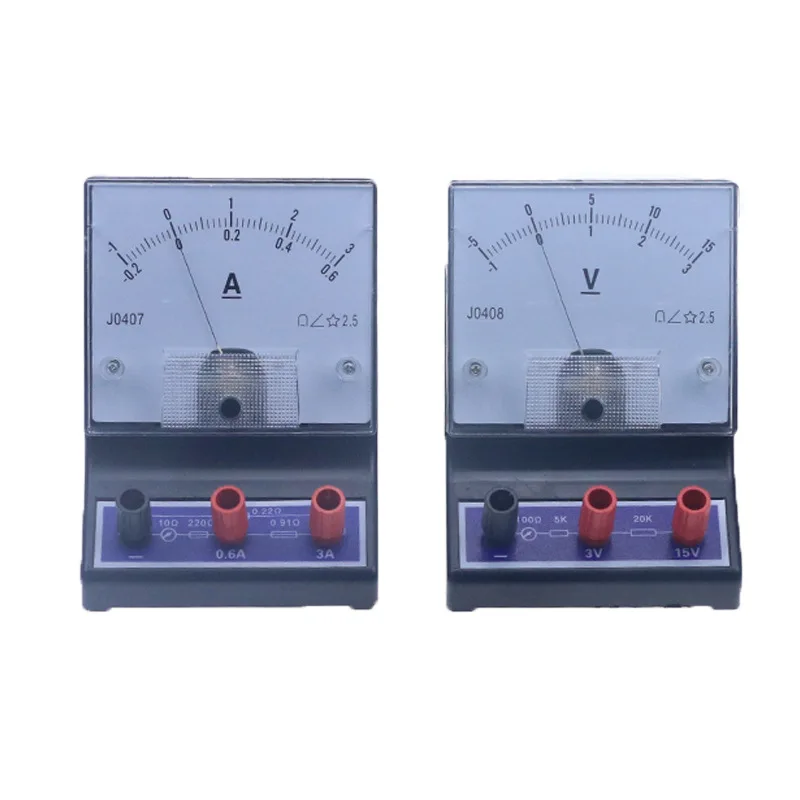 

Voltmeter J0408 DC voltmeter class 2.5 3V, 15V single voltmeter physics teaching experiment ammeter