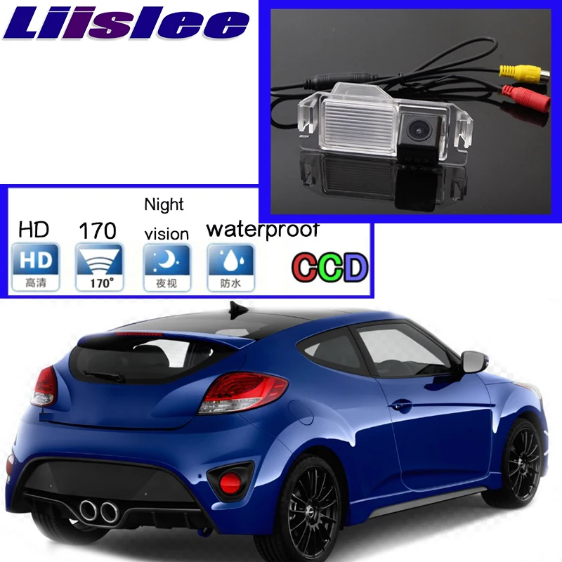 Liislee для Hyundai Veloster 2011 ~ 2016 автомобильная камера высокое качество задняя заднего