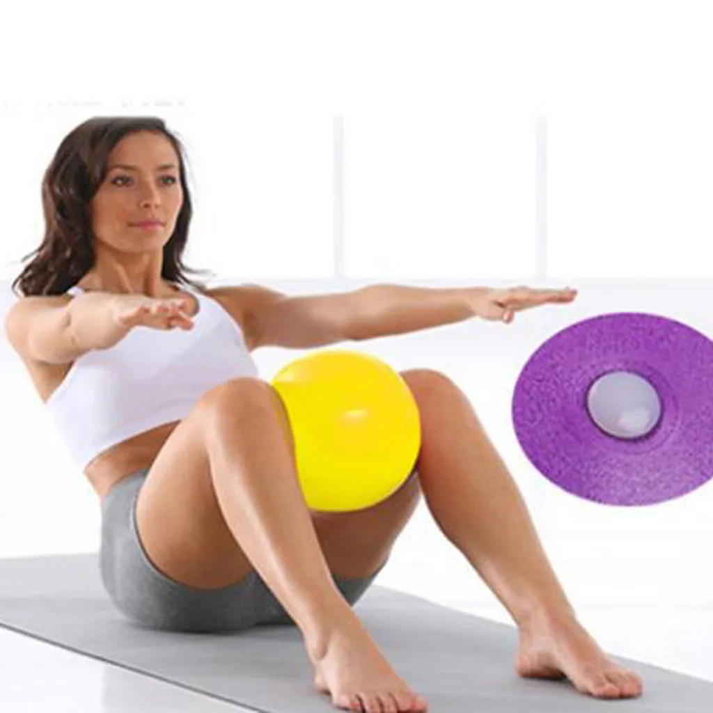 25 см мяч для йоги и пилатеса тренировочный баланс фитнес пилатес упражнений