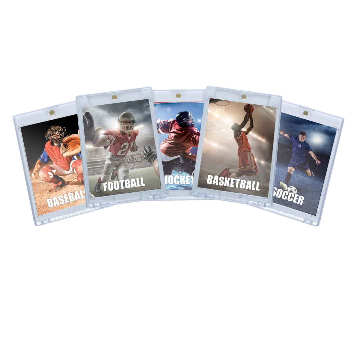 Магнитный Футбол Хоккей держатель для карт чехол баскетбола карты кирпичи в одно