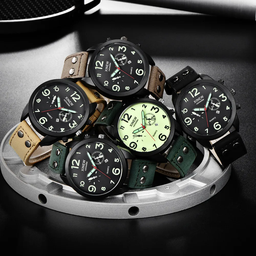 

Relojes 2020 Men watch Fashion Sport Quartz Clock Mens Watches Top Brand Luxury Business Waterproof Watch Relogio Masculino @5