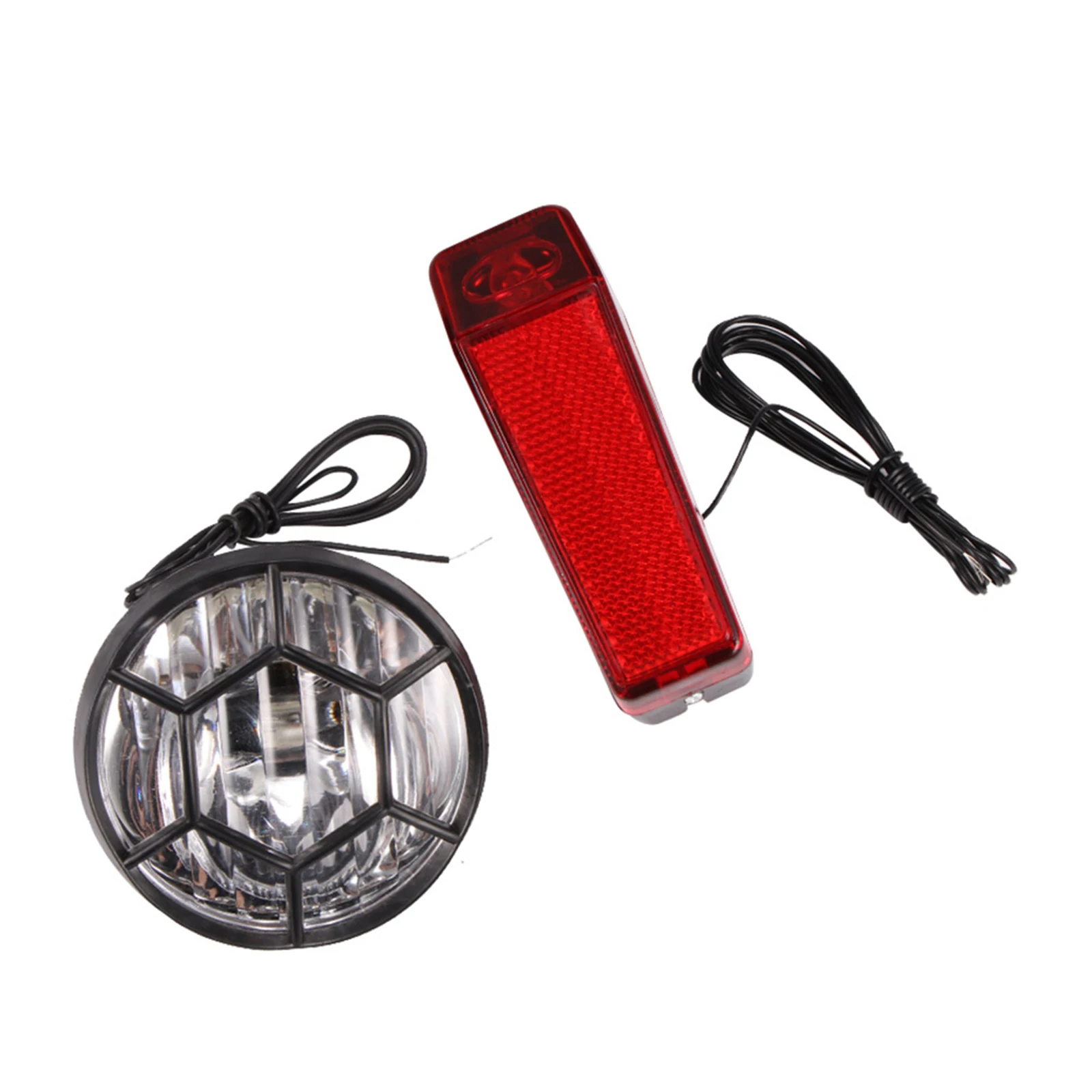 2021 New Generator Lamp Dynamo Mountain Bike Bicycle Light Set Headlight Tail Friction Accessories | Спорт и развлечения