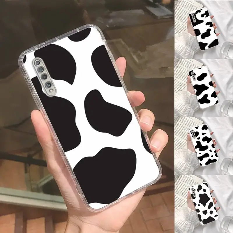 

cow Phone Case Transparent For Xiaomi Redmi K30 10T 10X 9 9A 8 8A 7 7A 6 K40 T S PRO 5G