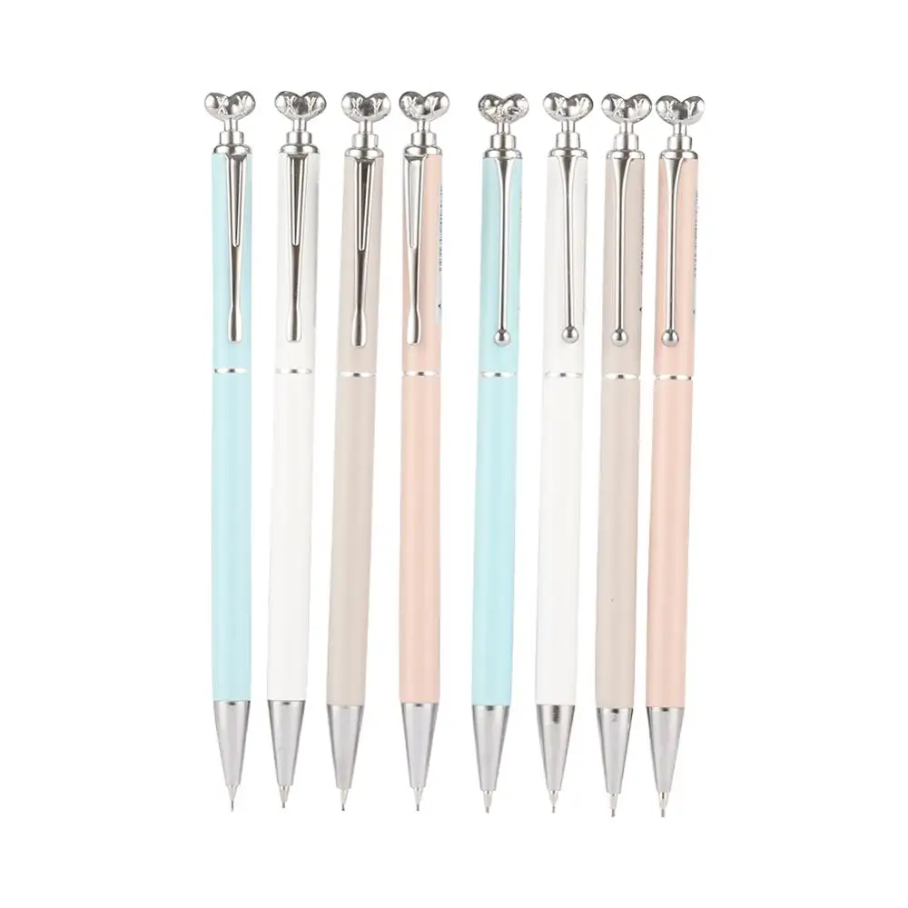 0 5/0 7 мм свинцовая металлическая в форме сердца механический карандаш 2B