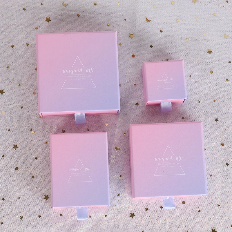 6 шт. картонные коробки для ювелирных изделий | Украшения и аксессуары