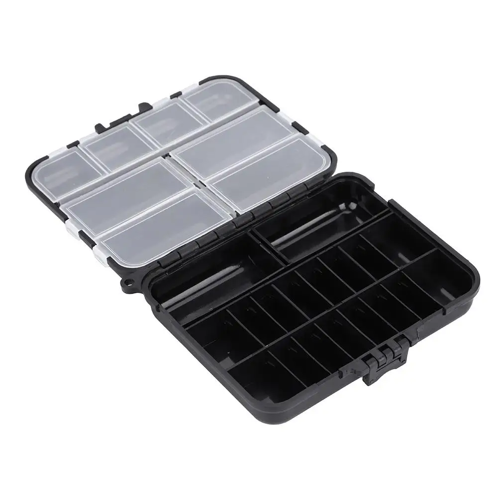 

Dropshipping Fishing Lure Box Hook Storage Case Compartments Box Fish Lures Plastic Storage Holder Fishing Accessories