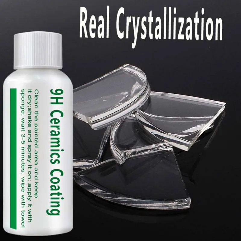 Керамическое покрытие для автомобиля 9H водостойкая гидрофобная нано керамика