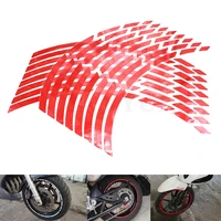 universal motorcycle car tire tire sticker reflective rim tape for honda grom cbr250r cbr300r cbr500r cbr500fx cbr650f cb650f