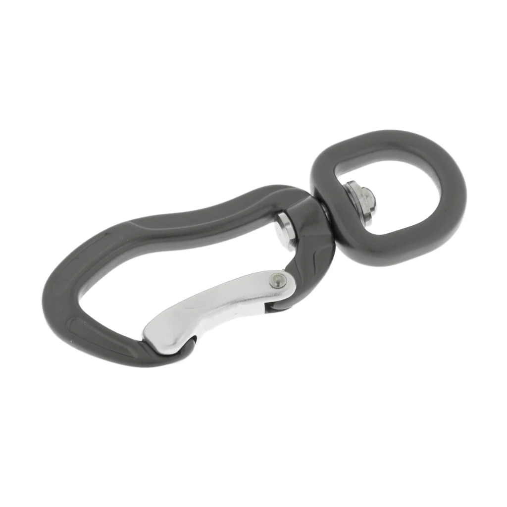 

400KG Swivel Carabiner Hook Climbing Backpack Hanging Hook Durable 7.5x2.7cm