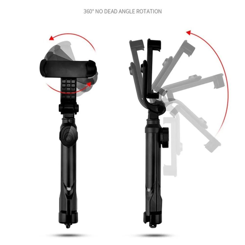 Беспроводная Bluetooth селфи палка 3 в 1 для iPhone Android Huawei складной ручной монопод