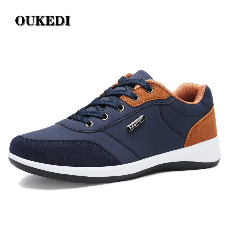 Новинка 2019 года сезон осень мужская обувь на шнуровке модная Повседневная из