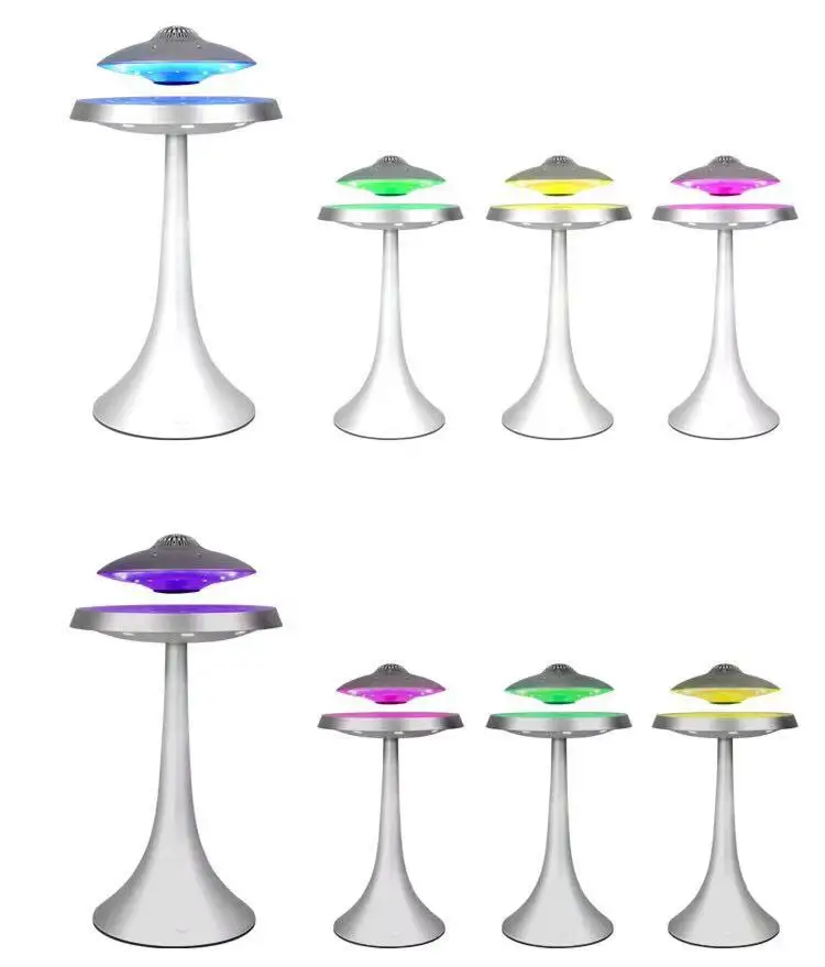 

UFO Magnetic levitation bluetooth stereo Wireless charging ufo life Wireless bluetooth speakers Fashion lamp