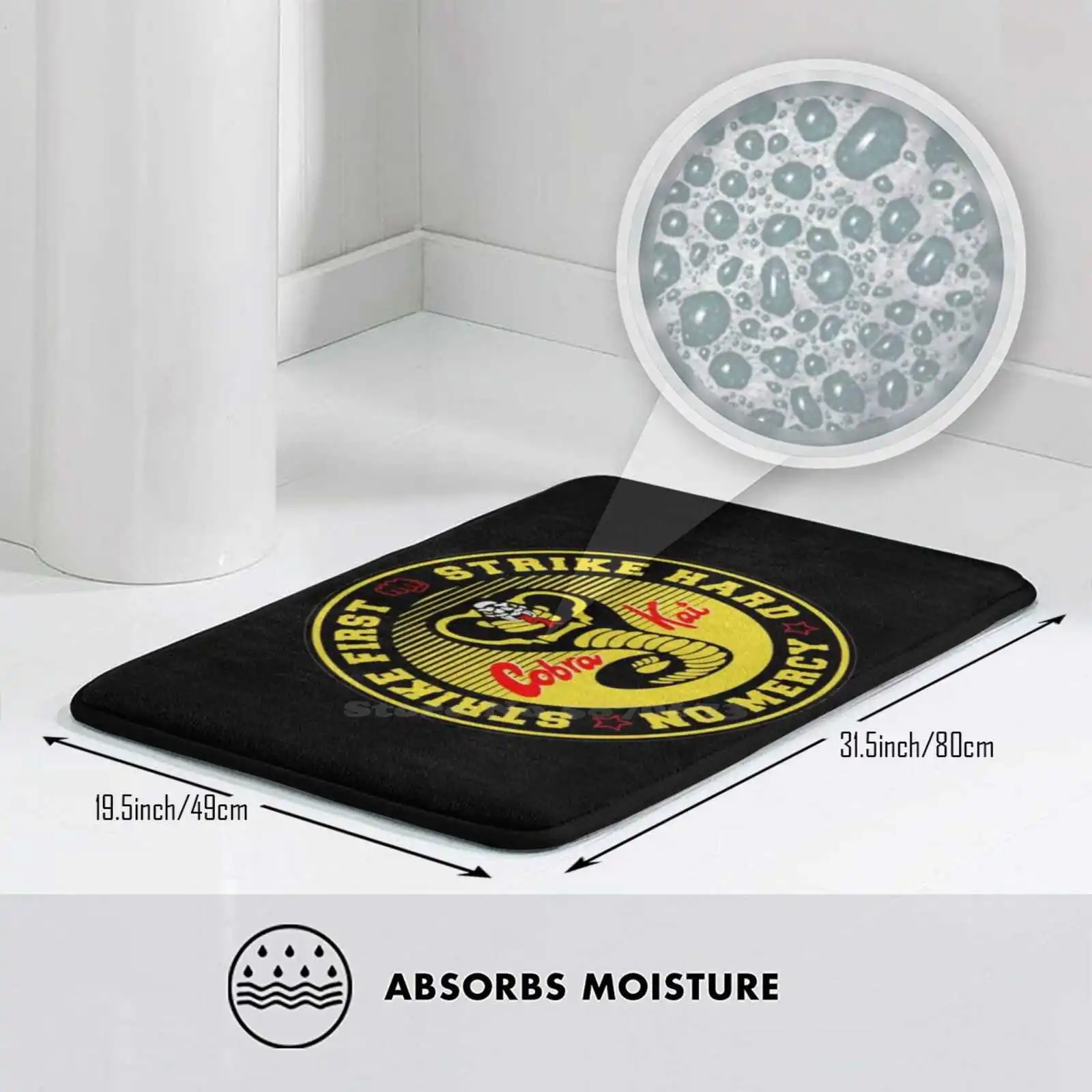 Кай-Страйк сначала. Страйк хард. Без милости. Мягкий домашний Противоскользящий