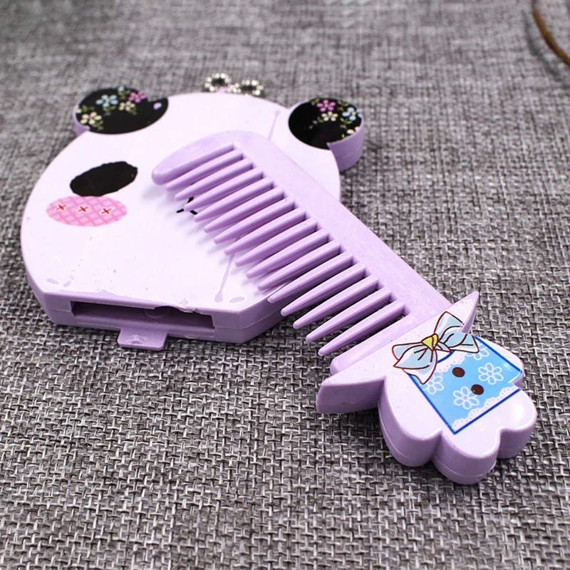 Детский гребень зеркальный набор для девочек и мальчиков портативное мультяшное