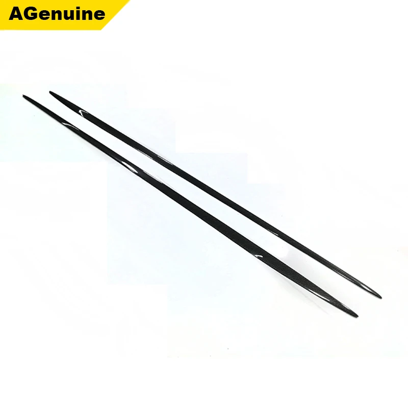 Боковые пороги из углеродного волокна боковые юбки боковой спойлер для кузова