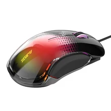 Ajazz AJ358 PC Accessory Mouses Wired Gaming Mouse Wired USB&Mouse Ergonomic 10000DPI 7-Level DPI Game Engine Mice Laptop