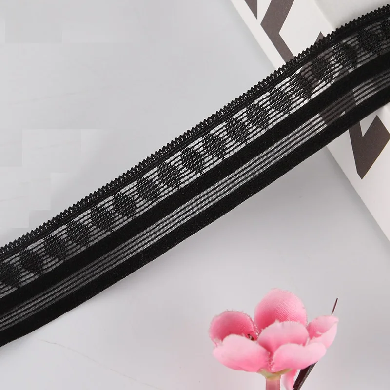 

2 Yards Elastic lace 2.2cm DIY clothing underwear accessories elastic belt