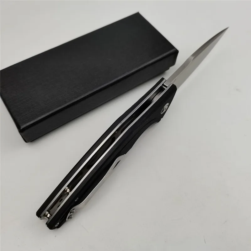 Kesiwo YS-G10 Folding D2 Blade Survival Hunt Tactical Camping Pocket Flipper G10 Outdoor Fruit Kitchen Rescue Hiking EDC Knife |