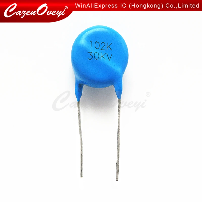 

10pcs/lot 102K 30KV 1000PF 30KV102 1nF 0.001UF In Stock