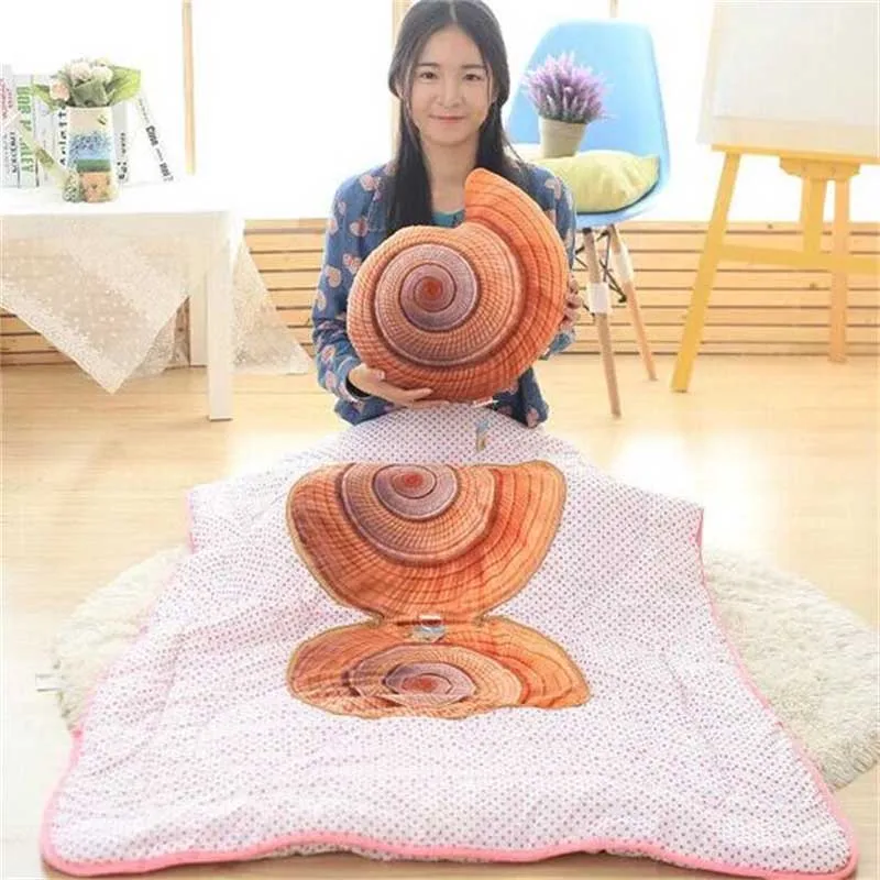 Морская жизнь плюшевые подушки раковины и морская звезда укомплектованные