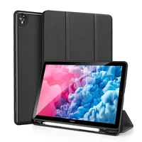 luxury tablet leather case for huawei matepad 10 8m6 tpu case smart sleep wake domo series trifold protective cover %d1%82%d0%b5%d0%bb%d0%b5%d1%84%d0%be%d0%bd%d0%b0%c2%a0