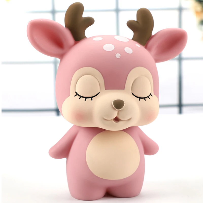 

Large Capacity Fawn Piggy Bank Cartoon Cute Coin Bank Piggy Bank Piggy Bank Cute Gift Piggy Bank Pink Piggy Bank Piggy Bank Cute