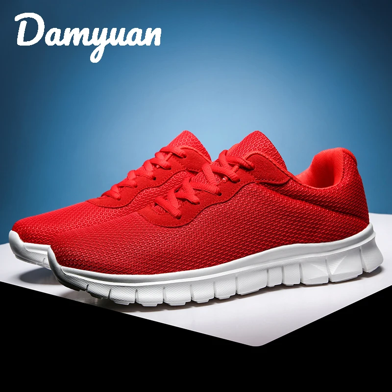 Damyuan 2019 Fashion comfort of new lightweight couples in winter Sneakers Breathable soft skid-proof running shoes Big Size 47 | Спорт и