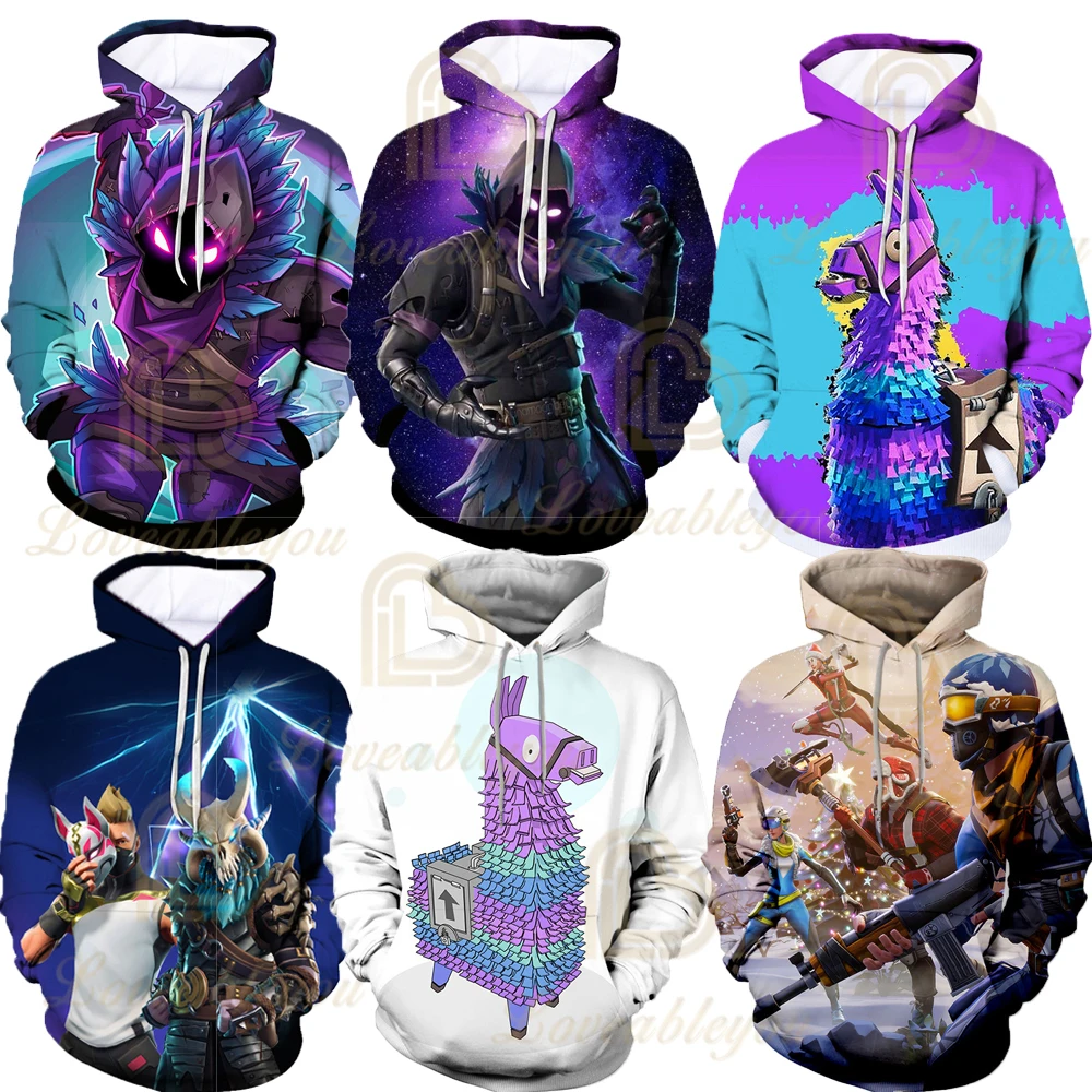 Игра Толстовка для мальчиков с рисунком из аниме унисекс 3D печати уличная панк