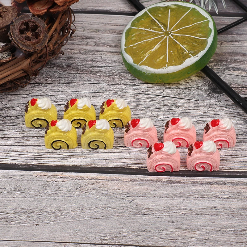 5 шт. искусственные пирожные для кукольного домика |