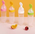 Новая детская ложка для кормления с пылезащитной чешуей, маркировочная присоска, Герметичная Бутылка с круглым дном