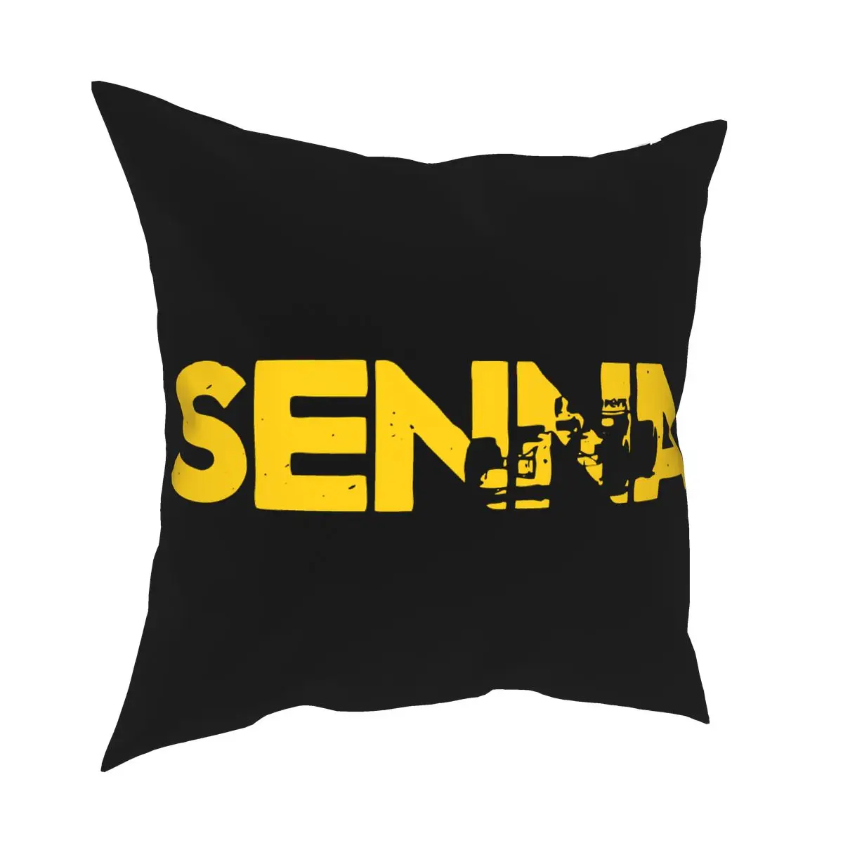 

Ayrton Senna Pillowcase Decoration Lotus John Player Team Car Helmet Cushions Throw Pillow for Sofa Double-sided Printing