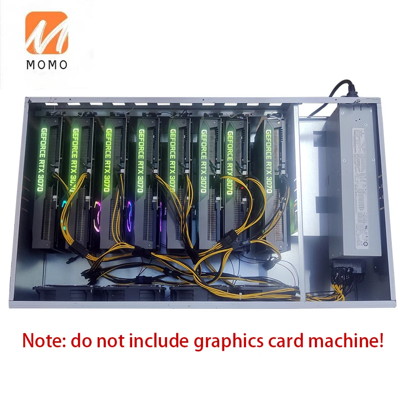 More than eight 8 card into the registration system platform graphics mute desktop motherboard chassis | Компьютеры и офис