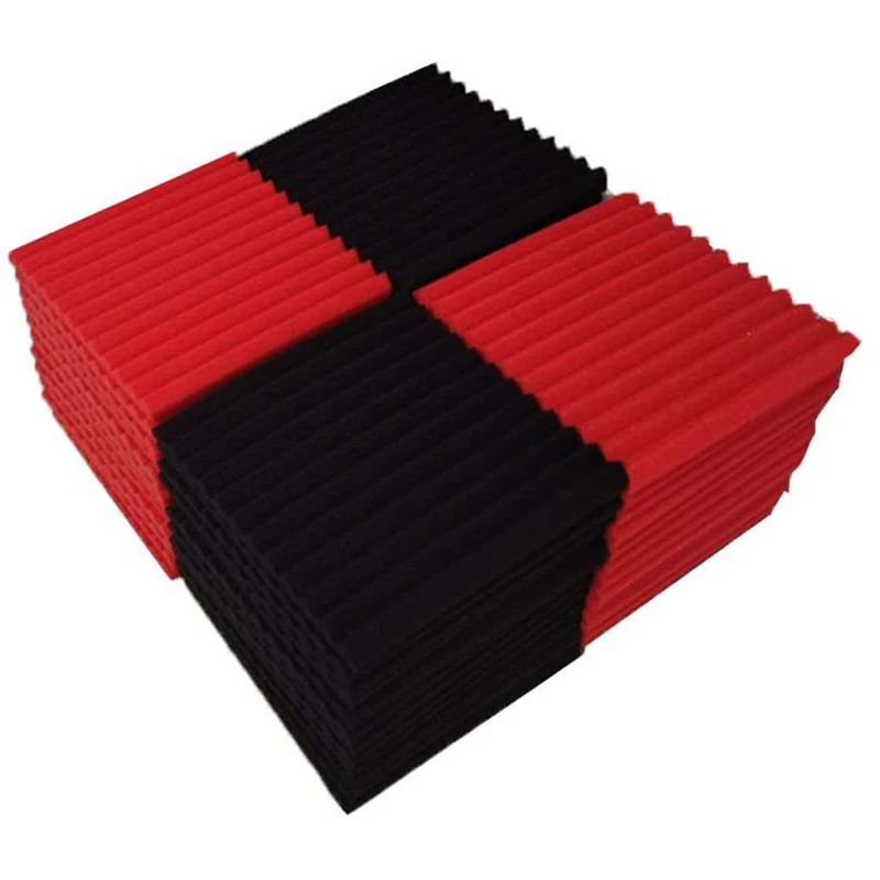 

50 Pcs Sound Insulation Board Sound Insulation Studio Foam,for Wall Sound Insulation Board,for Home Studio,2.5X 30X 30cm