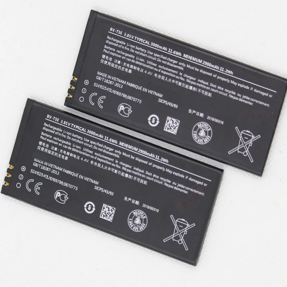 ISUNOO 3000 мАч BV-T5E/BVT5E/BV T5E запасная батарея для Microsoft Lumia 950 RM-1106 RM-1104 RM-110 McLa | Мобильные